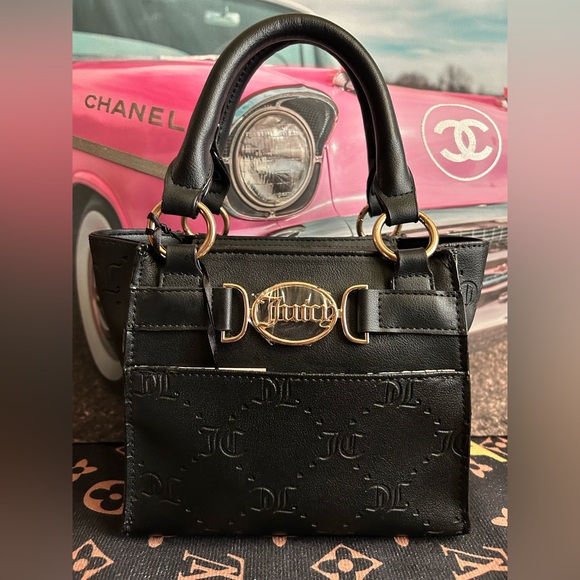 ✨ New ✨ 🖤Juicy Couture Black Handbag 🖤✨ - Picture 1 of 8
